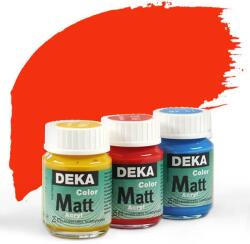 Deka Color Matt akrilfesték 25 ml - 16 cinóberpiros