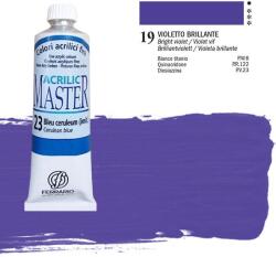 FERRARIO Master akrilfesték, 60 ml - 19, bright violet