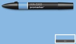 Winsor & Newton ProMarker kétvégű alkoholos filctoll - B336, cadet blue