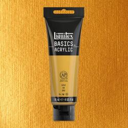 Liquitex Basics akrilfesték, 118 ml - 051, gold
