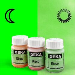 DEKA Color Disco sötétben világító festék - 64 zöld