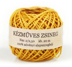  Kenderzsineg gombolyag 20 m - napsárga