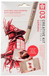 Sakura Creative kit rajzkészlet - Samurai (POAK3D)