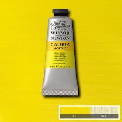 Winsor & Newton Galeria akrilfesték, 60 ml - 346, lemon yellow