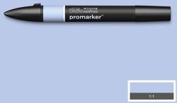 Winsor & Newton ProMarker kétvégű alkoholos filctoll - B528, blue pearl
