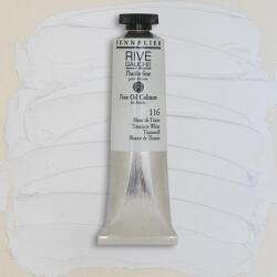 Sennelier Rive Gauche olajfesték, 40 ml - 116, titanium white