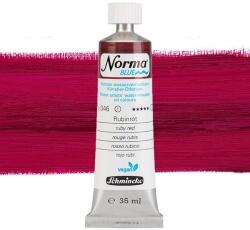 Schmincke Norma Blue vegán vizes olajfesték, 35 ml - 346, ruby red