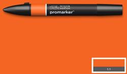 Winsor & Newton ProMarker kétvégű alkoholos filctoll - O277, mandarin