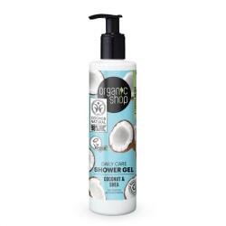 Organic Shop Gel de dus Coconut & Shea, 280ml, Organic Shop