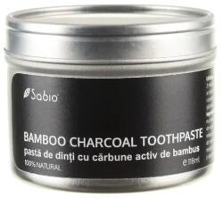 Sabio Pasta de dinti cu carbune activ de bambus, 118ml, Sabio