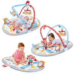 Yookidoo Centru de joaca pliabil cu jucarii model circ pentru 0-12 luni 40166, 1 bucata, Yookidoo