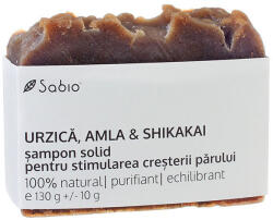 SABIO Sampon solid pentru stimularea cresterii parului, 130g, Sabio