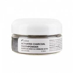 Sabio Pudra pentru albirea dintilor cu carbune activ, 30g, Sabio