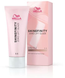 Wella Vopsea demi-permanenta Shinefinity Zero Lift Glaze 09/02 Soft Sage, 60 ml, Wella Professionals