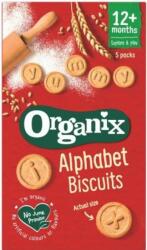 Organix Biscuiti Bio Alfabet, incepand de la 12 luni, 5 x 25 g, Organix Goodies