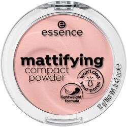 Essence Pudra compacta matifianta 10 - Light Beige, 12g, Essence
