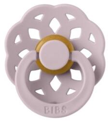 BIBS Suzeta din latex cu tetina rotunda 0 luni+ Boheme Dusky Lilac, 1 bucata, Bibs