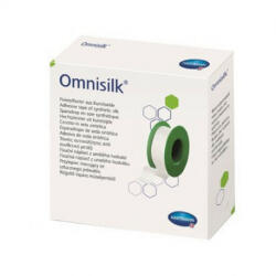 HARTMANN Plasture hipoalergen pe suport de matase Omnisilk 1.25cmx9.2m, 1 bucata, Hartmann - drmax