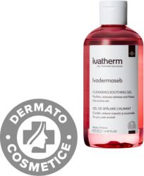 Ivatherm Gel de spalare calmant pentru piele sensibila cu roseata si scuame Ivadermaseb, 250ml, Ivatherm