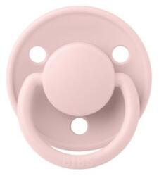 BIBS Suzeta din silicon cu tetina rotunda marime universala (0-3 ani) De Lux Blossom, 1 bucata, Bibs