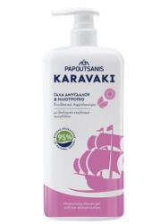 Papoutsanis Gel de dus cu migdale si floarea soarelui, 750ml, Karavaki