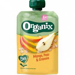 Organix Gustare de mango cu pere si ovaz +6 luni Bio, 100g, Organix