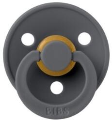 BIBS Suzeta din latex cu tetina simetrica 0 luni+ Colour Iron, 1 bucata, Bibs