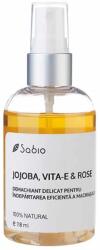 Sabio Demachiant bifazic cu jojoba + vita-E si rose, 118ml, Sabio