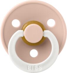 BIBS Suzeta fosforescenta din latex cu tetina rotunda 0 luni+ Colour Blush, 1 bucata, Bibs