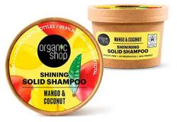 Organic Shop Sampon solid cu mango si cocos, 60g, Organic Shop