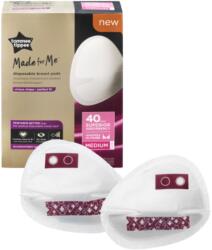 Tommee Tippee Tampoane pentru sani de unica folosinta marimea M, 40 bucati, Tommee Tippee Made for Me