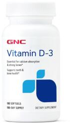 GNC Vitamina D-3 50mcg 2000 UI, 180 capsule, GNC