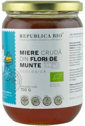 Republica Bio Miere cruda din Flori de Munte, 700g, Republica Bio
