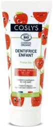 Coslys Pasta de dinti bio pentru copii dinti de lapte(3-6 ani) cu capsuni, 50ml, Coslys