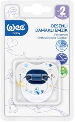 Wee Baby Suzeta din silicon ortodontica cu desen nr. 2, 1 bucata, Wee Baby