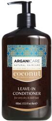 Arganicare Balsam cu ulei de cocos pentru par fara stralucire si foarte uscat, 400ml, Arganicare