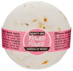 Beauty Jar Bila de baie efervescenta cu trandafir Flower Power, 150g, Beauty Jar