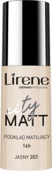Lirene Fond de ten matifiant City Matt Light 203, 30ml, Lirene