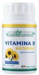 Health Nutrition Vitamina D Naturala, 60 capsule, Health Nutrition