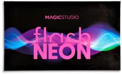 Magic Studio Paleta de farduri pentru pleoape Flash Neon cu 18 culori 24500, 18 x 0.8g, Magic Studio