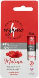 4Organic Balsam de buze regenerant Raspberry, 5g, 4Organic