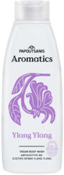 Papoutsanis Gel de dus 100% vegan cu prebiotice si vitamina E Ylang Ylang, 650ml, Aromatics