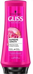 Schwarzkopf Balsam Supreme Length pentru par lung predispus deteriorarii si ingrasarii radacinilor, 200ml, Gliss