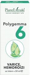 PlantExtrakt Polygemma 6 Varice si hemoroizi, 50ml, PlantExtrakt