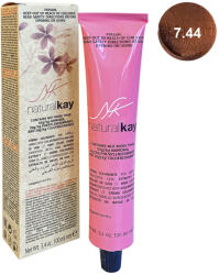 Natural Kay Vopsea vegana 7.44 Intense Copper Blonde, 100ml, Natural Kay
