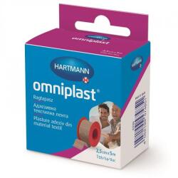 HARTMANN Plasture adeziv pe suport textil Omniplast 2, 5 cm x 5 m, 1 bucata, Hartmann