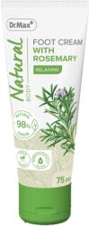 Dr. Max Natural Crema pentru picioare cu rozmarin, 75ml