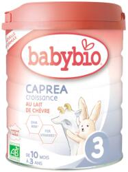 BabyBio Lapte praf de capra Organic Caprea 3 10-36 luni, 800g, BabyBio