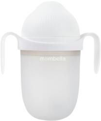 Mombella Biberon anticolici cu tetina din silicon Breast-Like Ivory, 300ml, Mombella