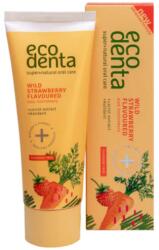 Ecodenta Pasta de dinti pentru copii cu aroma de capsuni si morcov, 75ml, Ecodenta